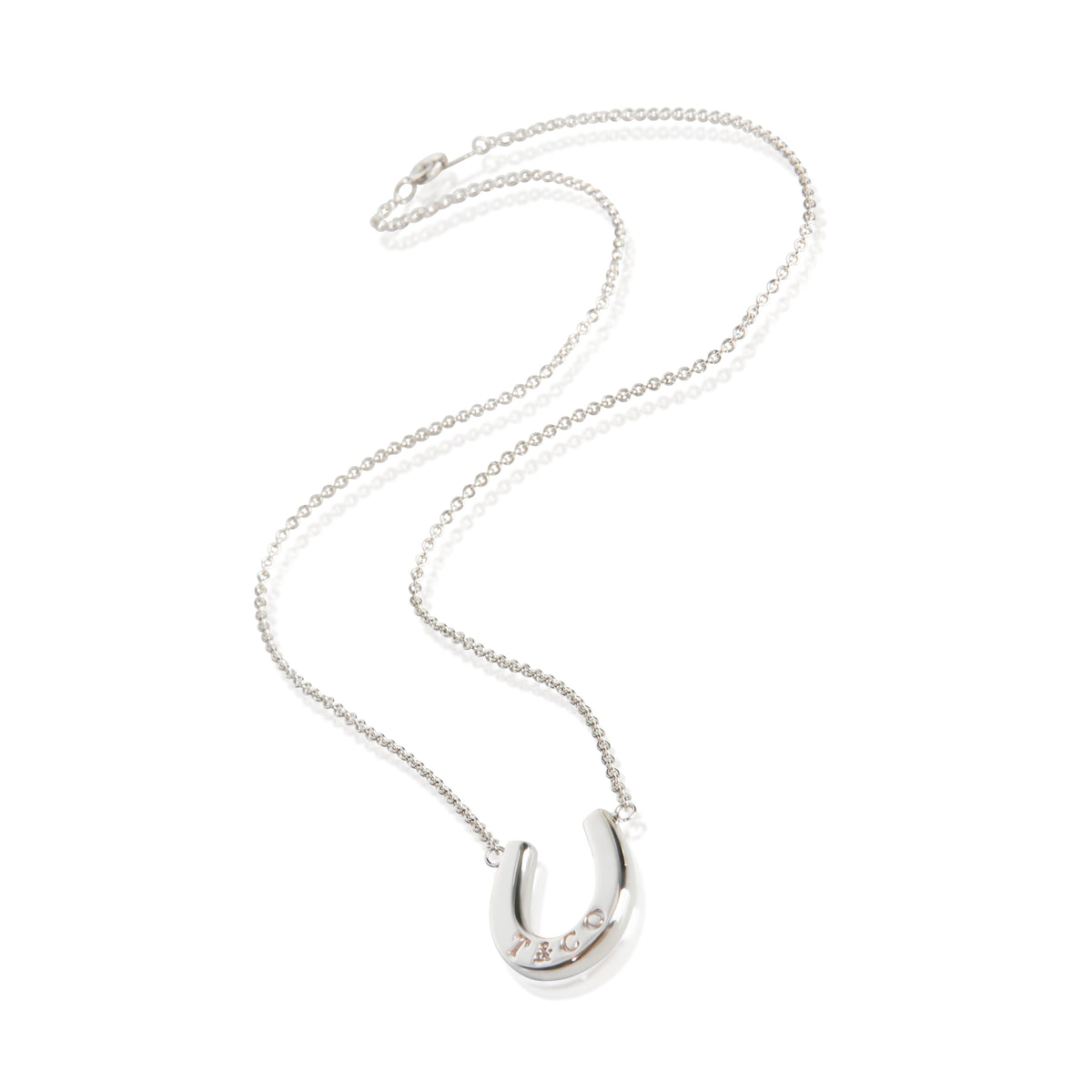 Tiffany & Co. Sterling Silver Horseshoe Pendant 3