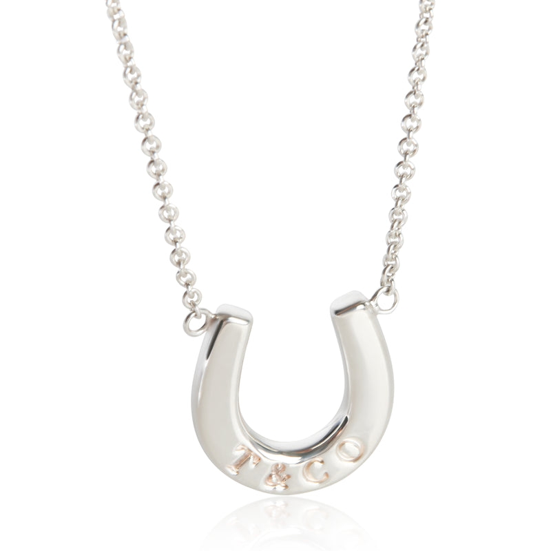 Tiffany & Co. Sterling Silver Horseshoe Pendant fv