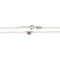 Tiffany & Co. Sterling Silver Amethyst Elsa Peretti Color By The Yard Pendant 2