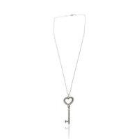 Tiffany & Co. Sterling Silver Heart Key Pendant 3