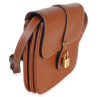 Celine Tan Smooth Calfskin Medium Tabou Flap Bag Handbag 4