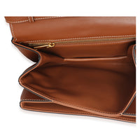 Celine Tan Smooth Calfskin Medium Tabou Flap Bag Handbag 9