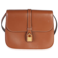Celine Tan Smooth Calfskin Medium Tabou Flap Bag Handbag fv