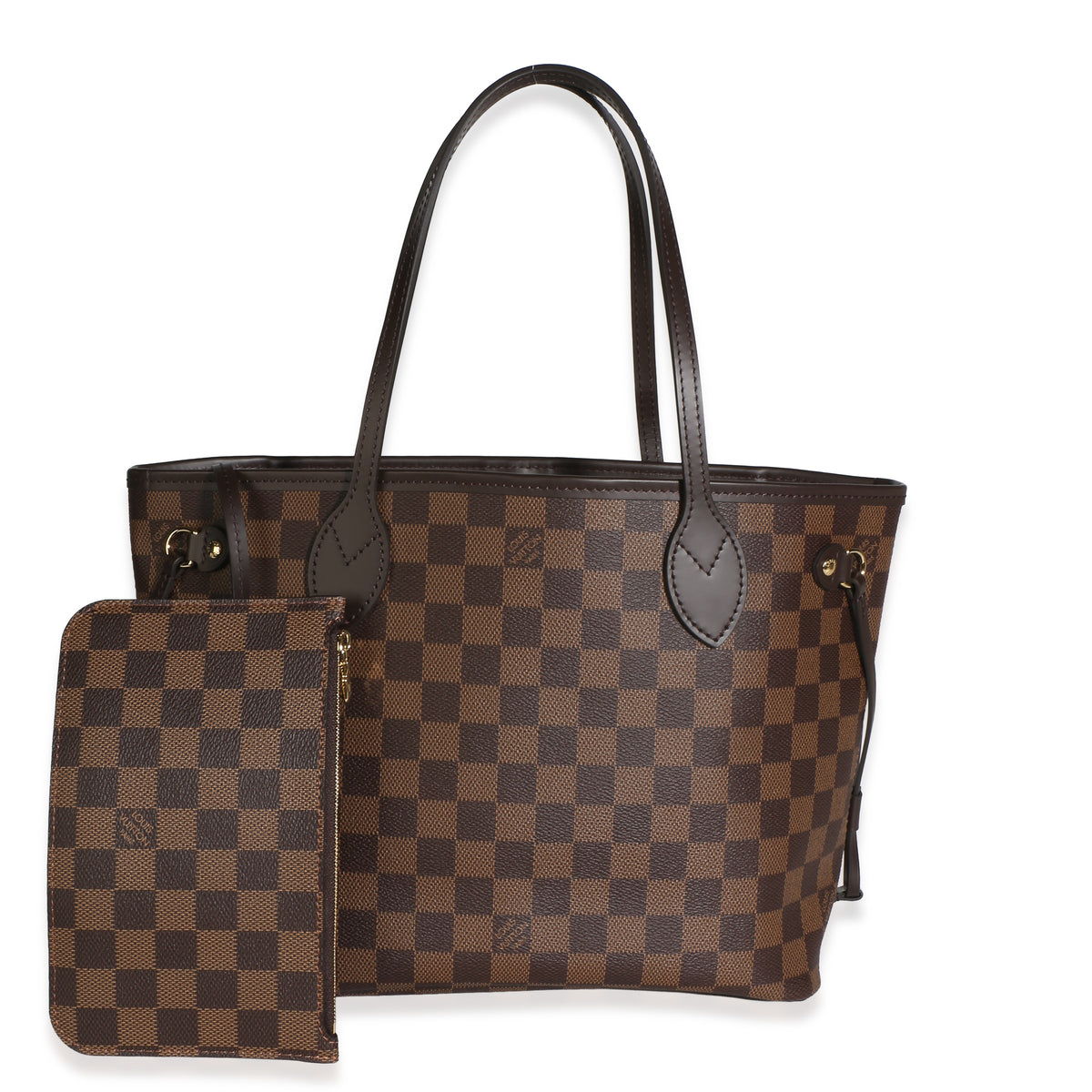 Louis Vuitton Damier Ebene Canvas Neverfull PM Handbag id