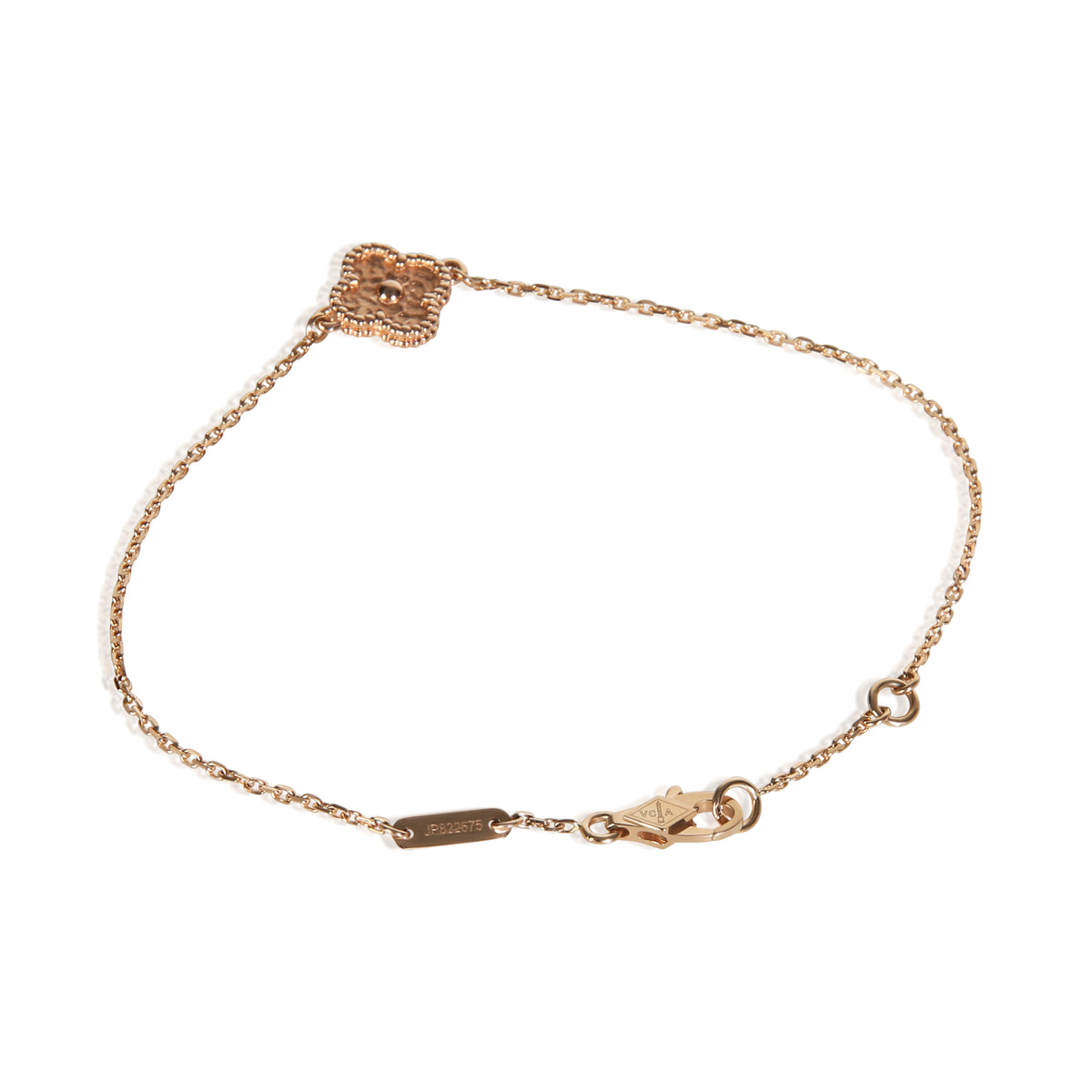 Van Cleef & Arpels Rose Gold Sweet Alhambra Bracelet 3
