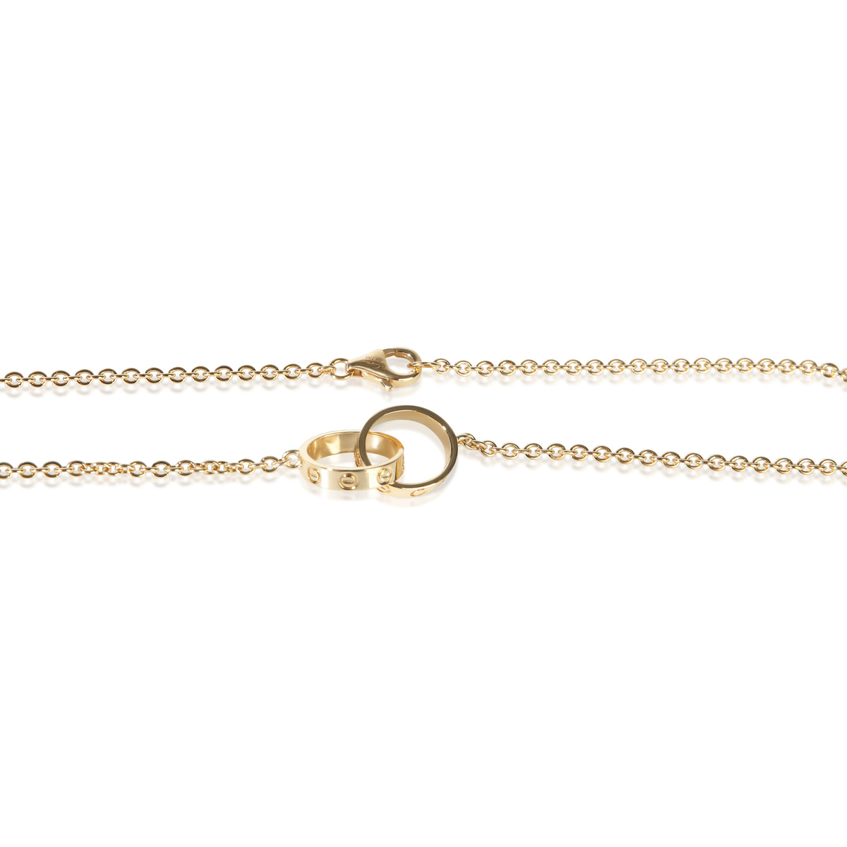 Cartier Yellow Gold Love Necklace 2