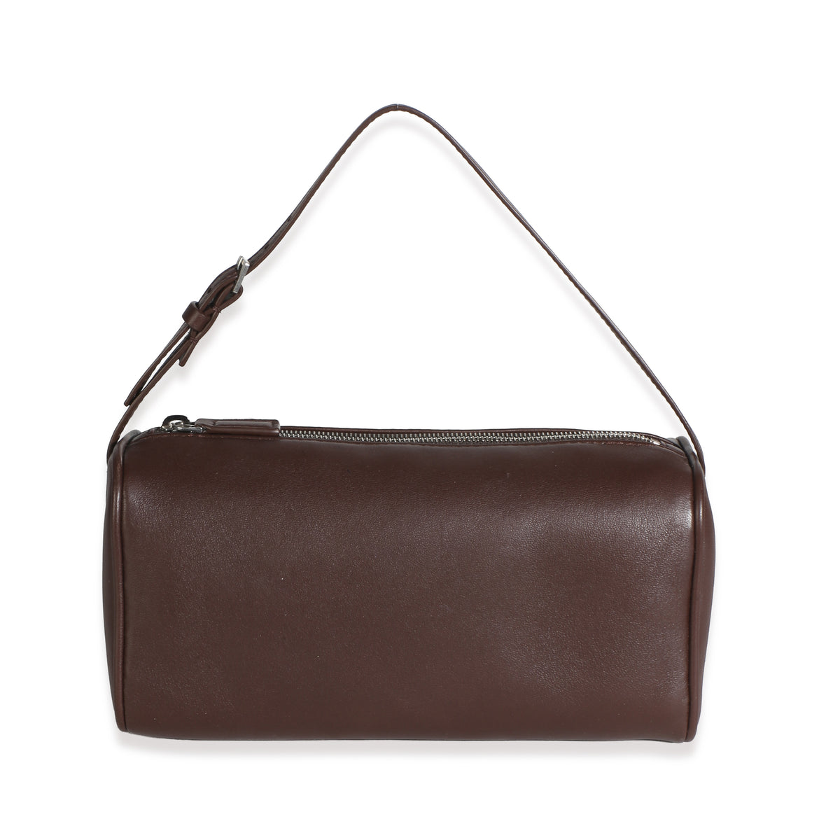 The Row Burgundy Grained Calfskin 90's Bag Handbag fv