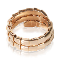 BVLGARI Rose Gold Diamond Serpenti Viper Wrap Ring 3