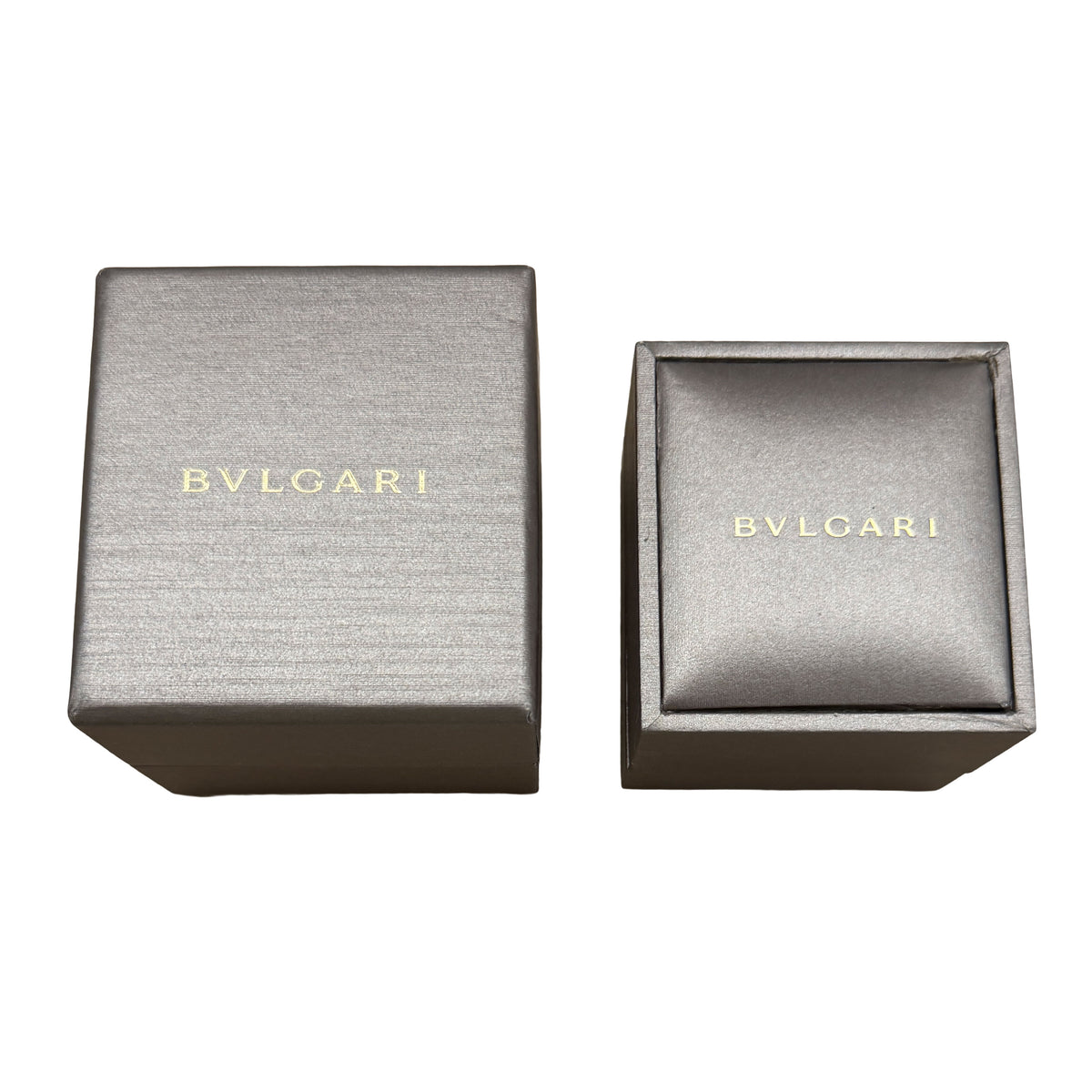 BVLGARI Rose Gold Diamond Serpenti Viper Wrap Ring box
