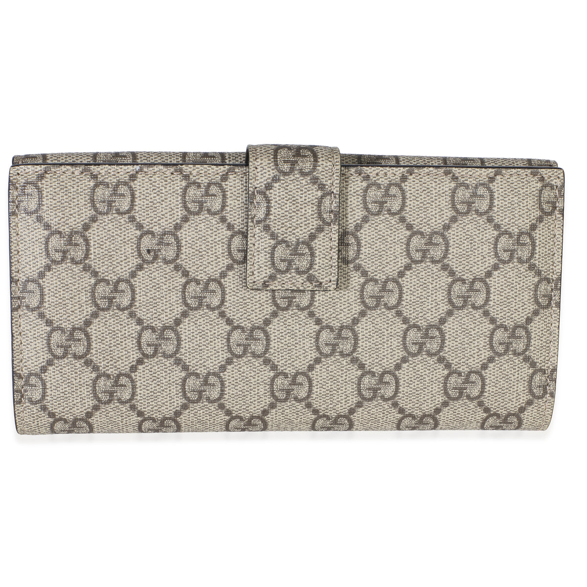 Gucci GG Plus Monogram GG Pierce Long Trifold Wallet Wallet id