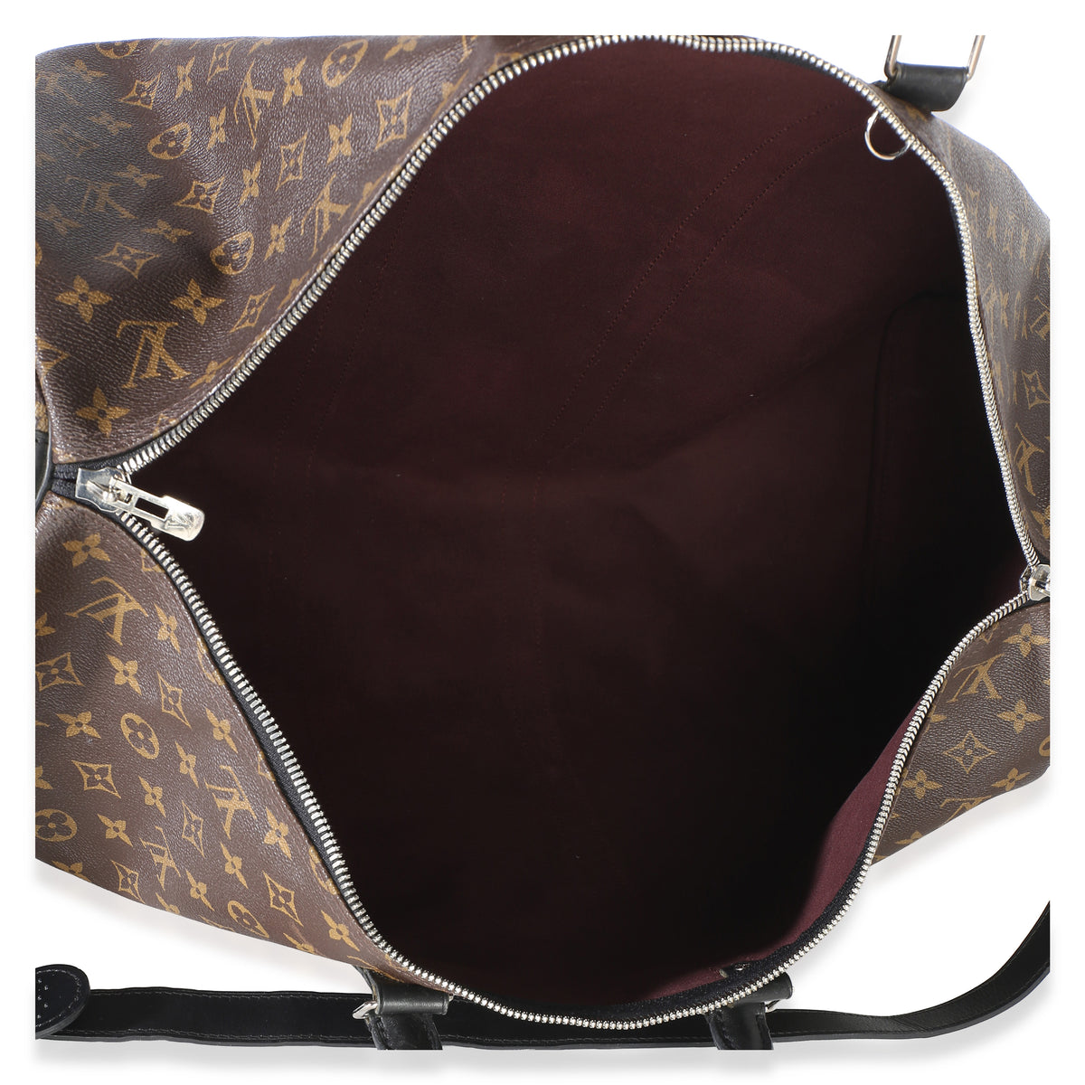 Louis Vuitton Monogram Macassar Canvas Keepall Bandouliere 55 Handbag 8