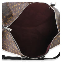 Louis Vuitton Monogram Macassar Canvas Keepall Bandouliere 55 Handbag 8