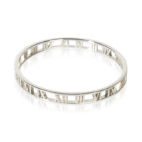 Tiffany & Co. Sterling Silver Atlas Open Bangle Bracelet 2
