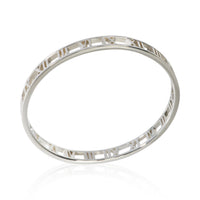 Tiffany & Co. Sterling Silver Atlas Open Bangle Bracelet 4