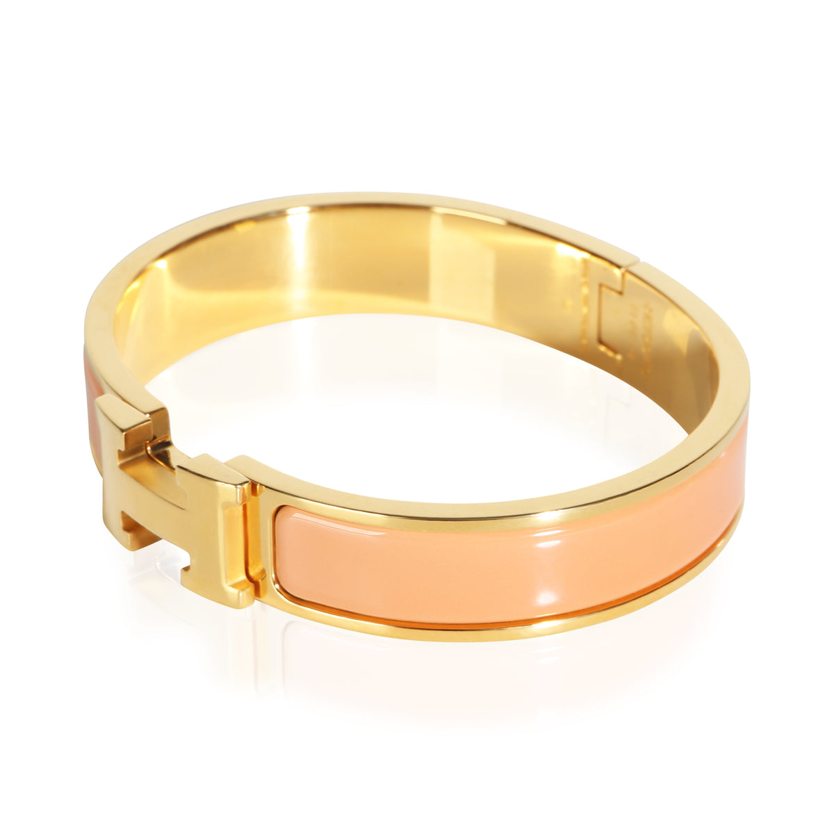 Hermès Gold Plated Clic H Bracelet 2