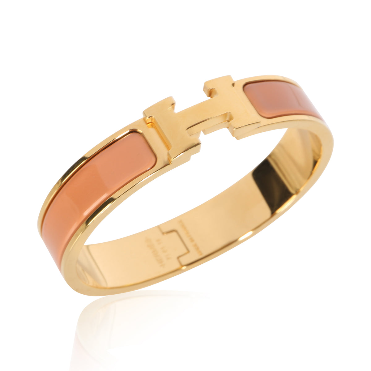 Hermès Gold Plated Clic H Bracelet 4