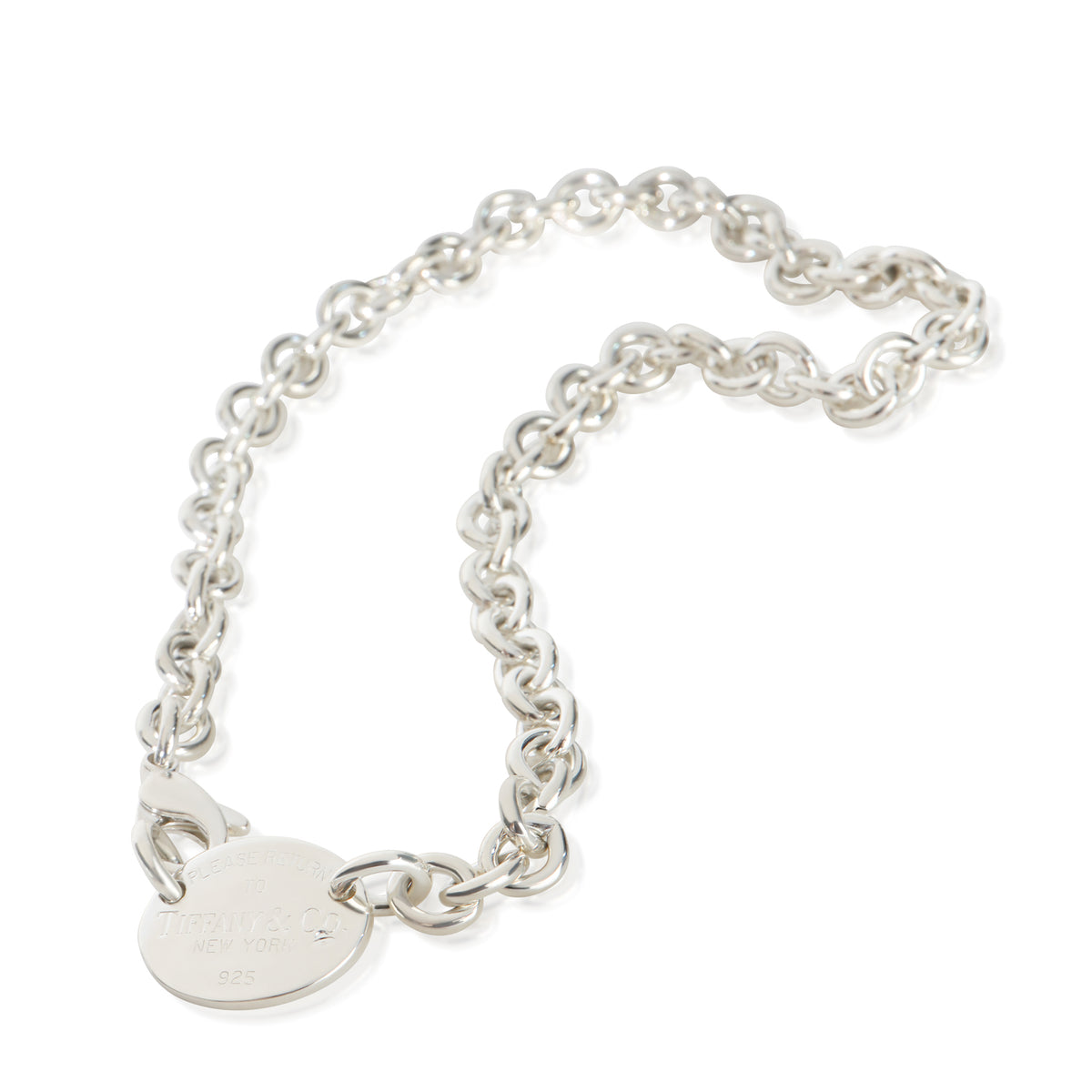 Tiffany & Co. Sterling Silver Return To Tiffany Necklace