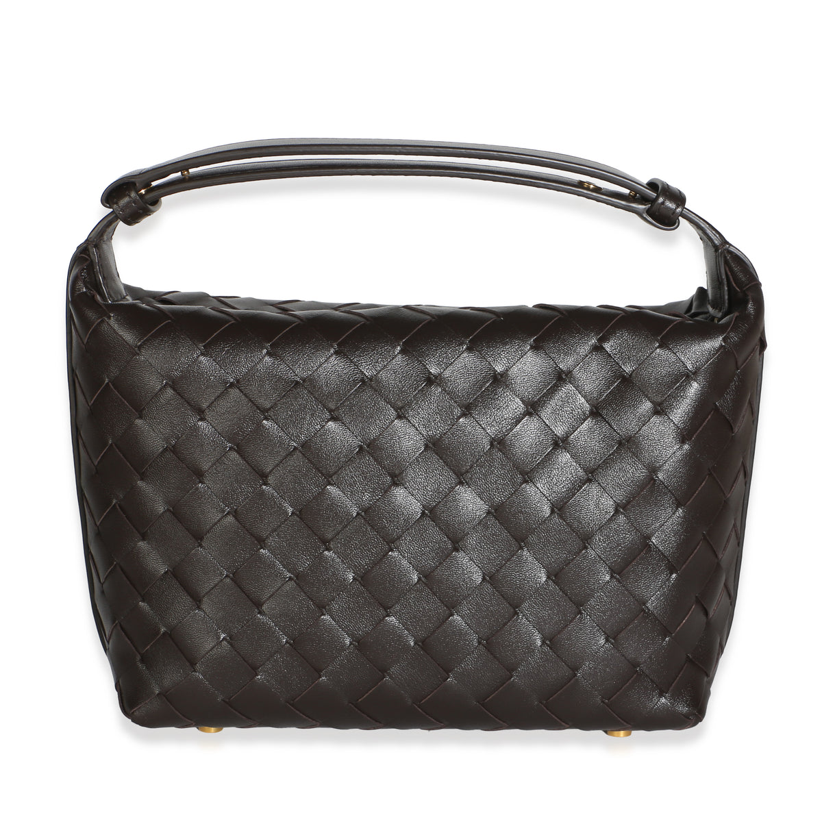 Bottega Veneta Fondant Nappa Intrecciato Calfskin Mini Wallace Handbag id