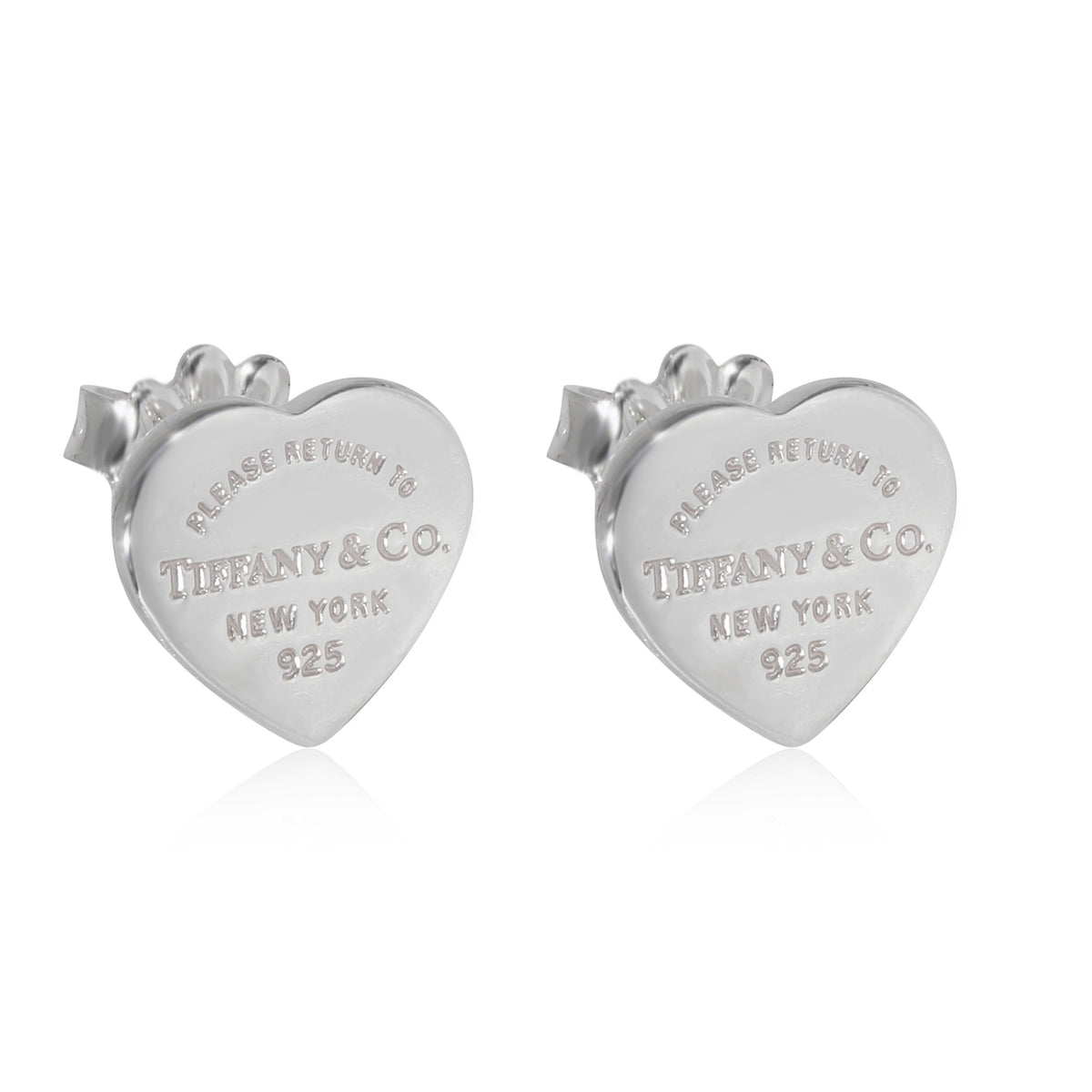 Tiffany & Co. Sterling Silver Return To Tiffany Earrings