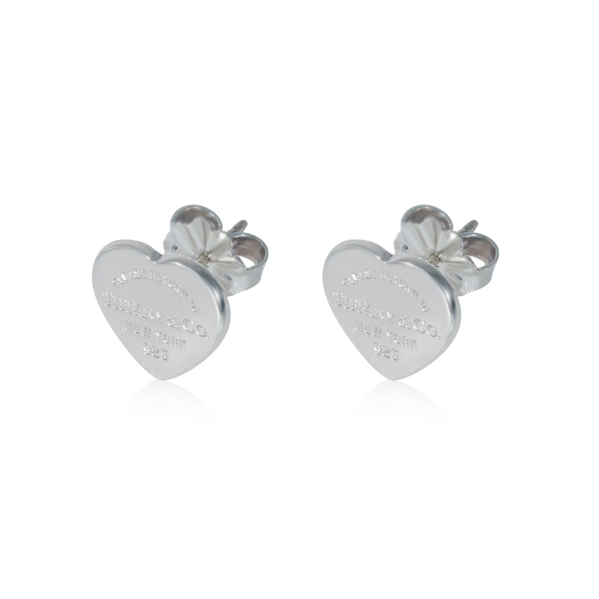 Tiffany & Co. Sterling Silver Return To Tiffany Earrings