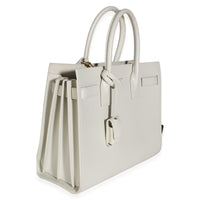 Saint Laurent Crema Soft Smooth Calfskin Baby Sac De Jour Handbag 3