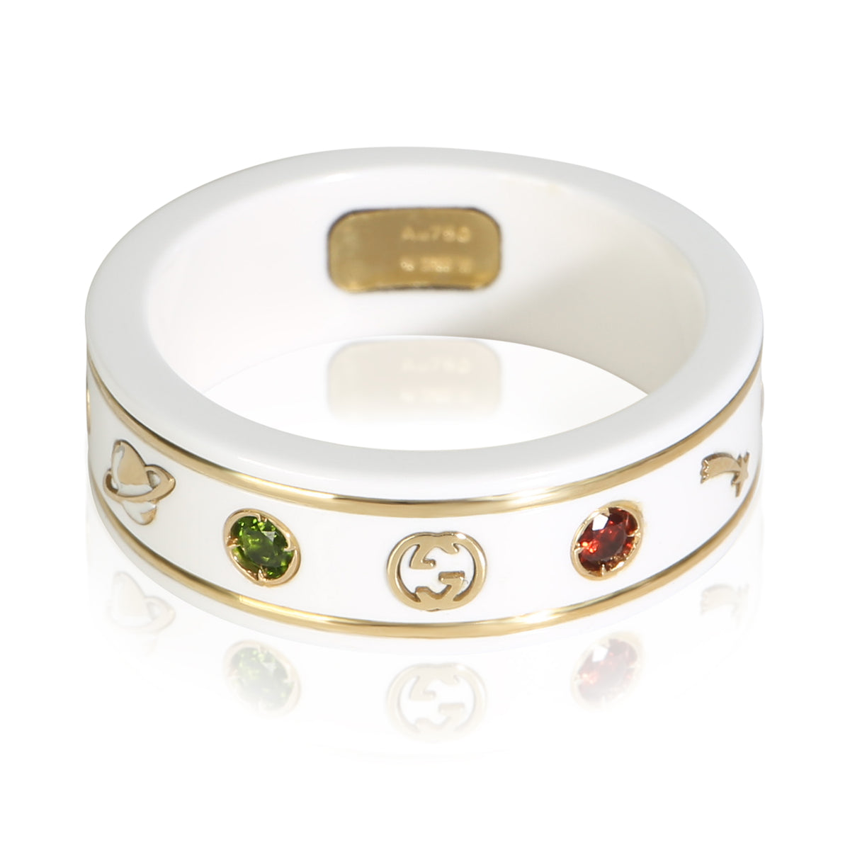 Gucci Yellow Gold Icon Ring fv