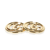 Gucci Gold Plated GG Marmont Earrings 4
