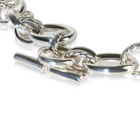 David Yurman Sterling Silver Diamond Mercer Necklace 4