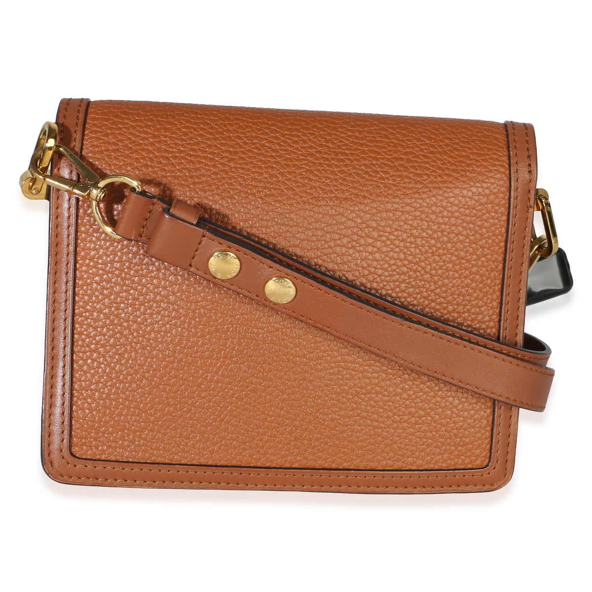 Louis Vuitton Pink Brown Taurillon Mini Dauphine Handbag 4