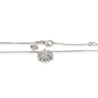 David Yurman Sterling Silver Diamond Starburst Pendant 2