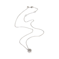 David Yurman Sterling Silver Diamond Starburst Pendant 3