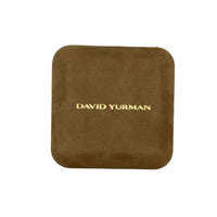 David Yurman Sterling Silver Diamond Starburst Pendant box
