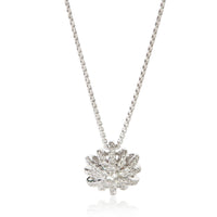 David Yurman Sterling Silver Diamond Starburst Pendant fv