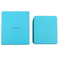 Tiffany & Co. Yellow Gold Diamond Mini Model Tiffany T Smile Pendant box