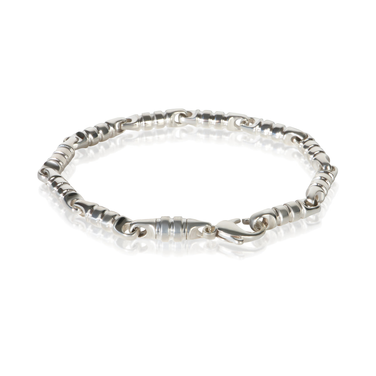 Tiffany & Co. Sterling Silver Paloma Picasso Groove Link Bracelet 3