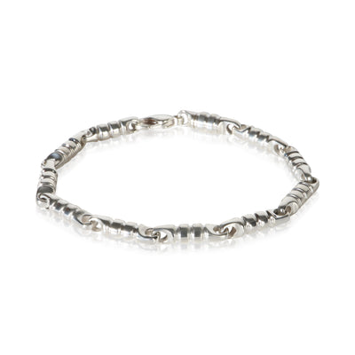 Tiffany & Co. Sterling Silver Paloma Picasso Groove Link Bracelet fv