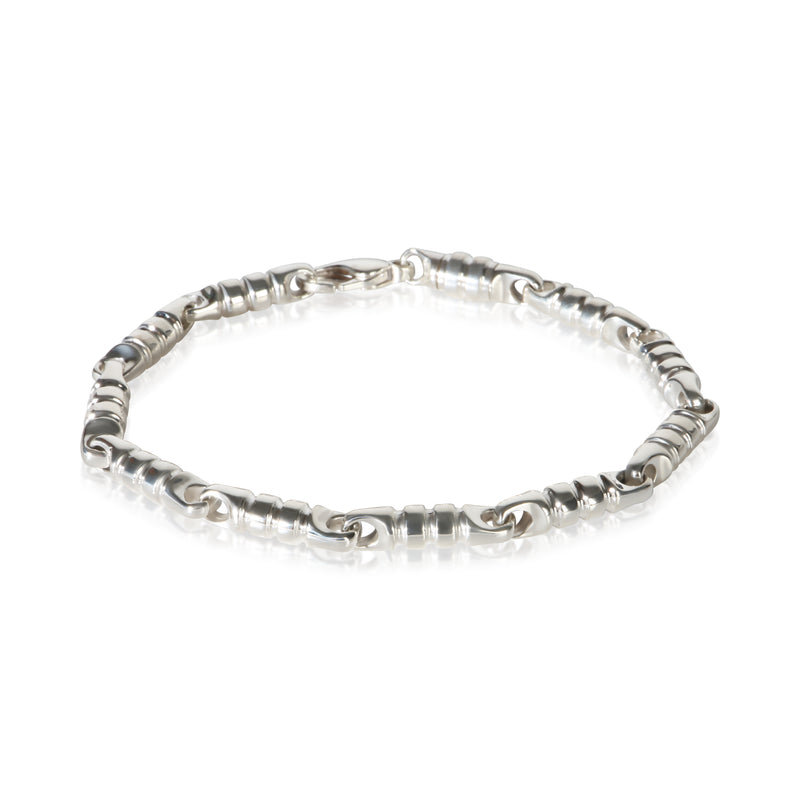 Tiffany & Co. Sterling Silver Paloma Picasso Groove Link Bracelet fv