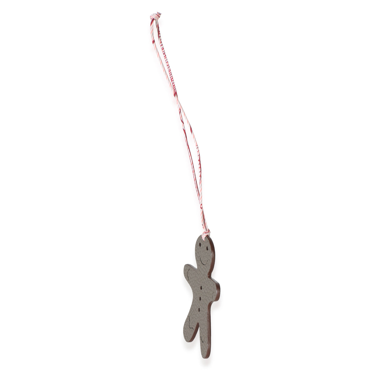 Hermès Petit H Etain Togo Gingerbread Man Charm 2