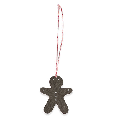 Hermès Petit H Etain Togo Gingerbread Man Charm id