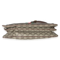 Gucci Beige New Acero GG Supreme Canvas Web Medium Ophidia Shoulder Bag Handbag 5