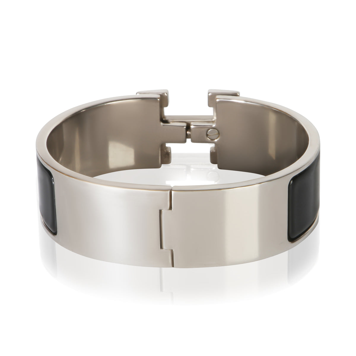 Hermès Clic Clac In Noir Bracelet 3