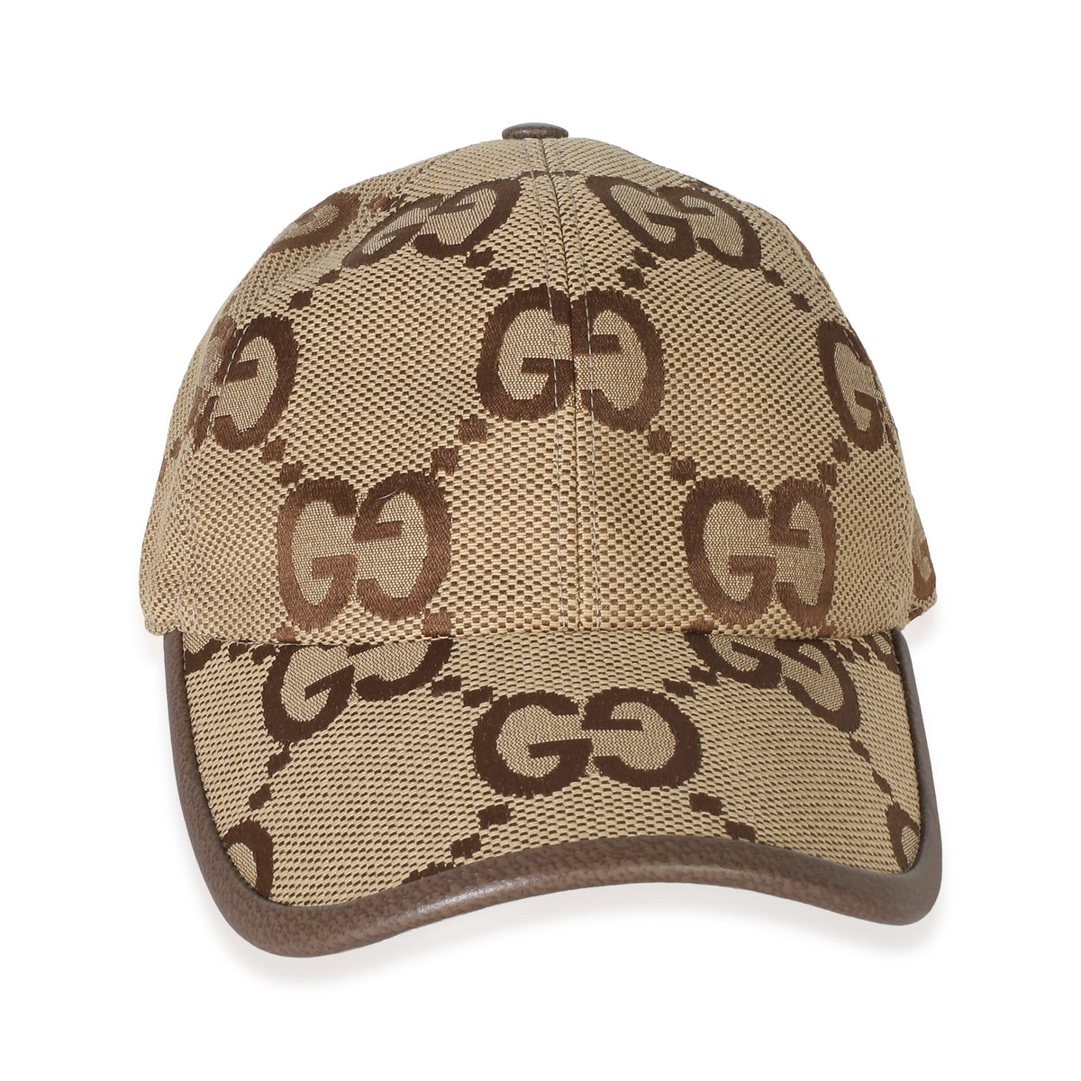 Gucci Beige Jumbo GG Canvas Baseball Cap S id