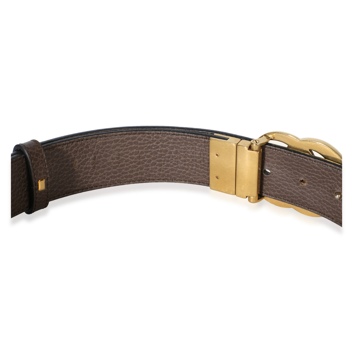 Gucci Black Calfskin Interlocking G Buckle Belt 90/36 4