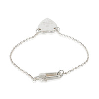 Gucci Sterling Silver Trademark Heart Bracelet 3