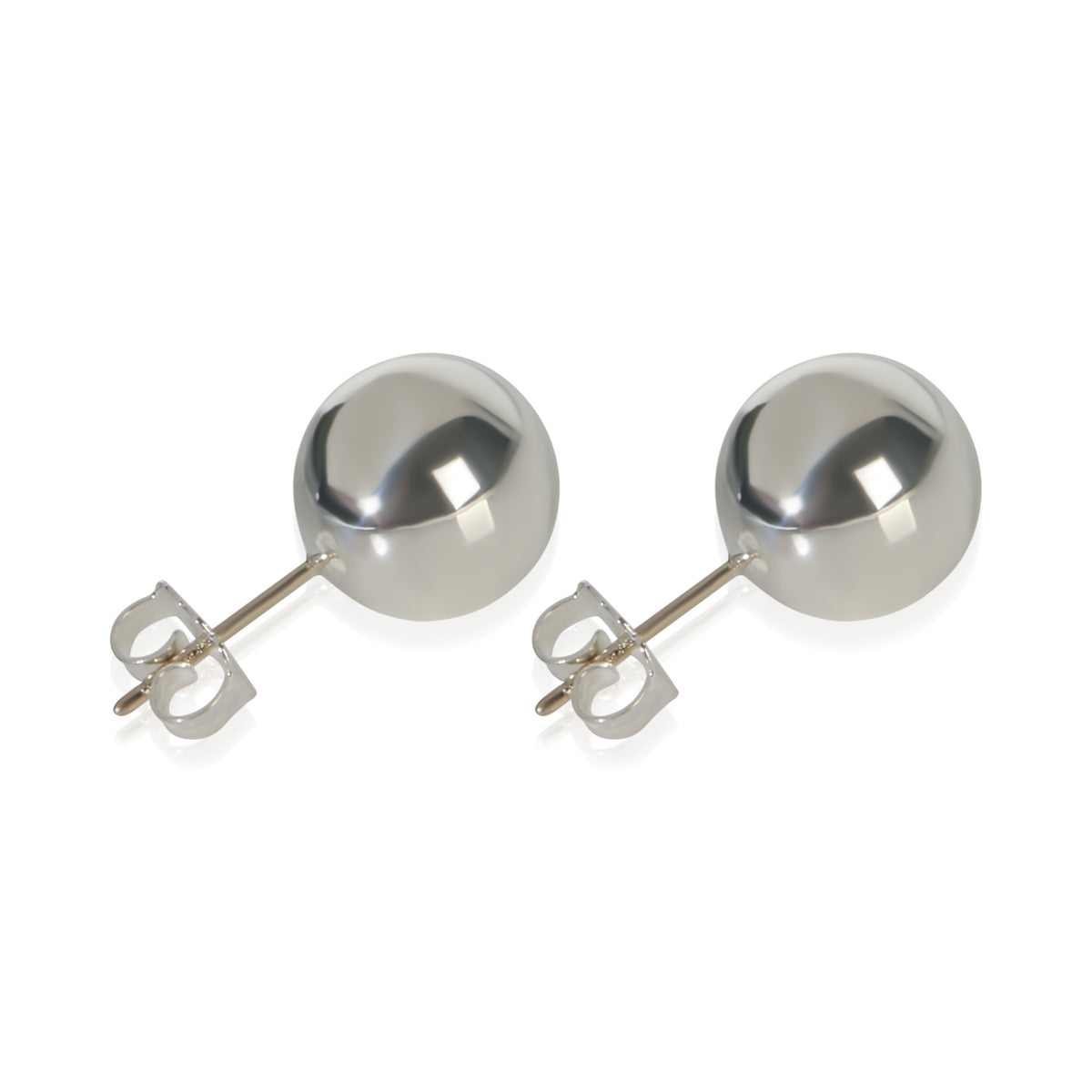 Tiffany & Co. Sterling Silver HardWear Ball Earrings 2