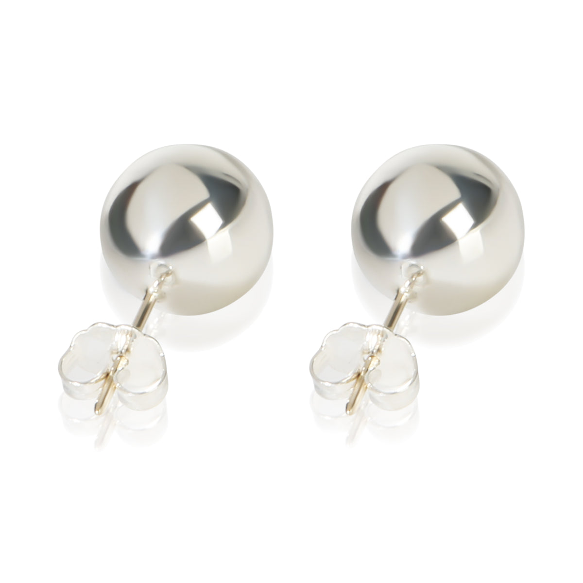 Tiffany & Co. Sterling Silver HardWear Ball Earrings 3