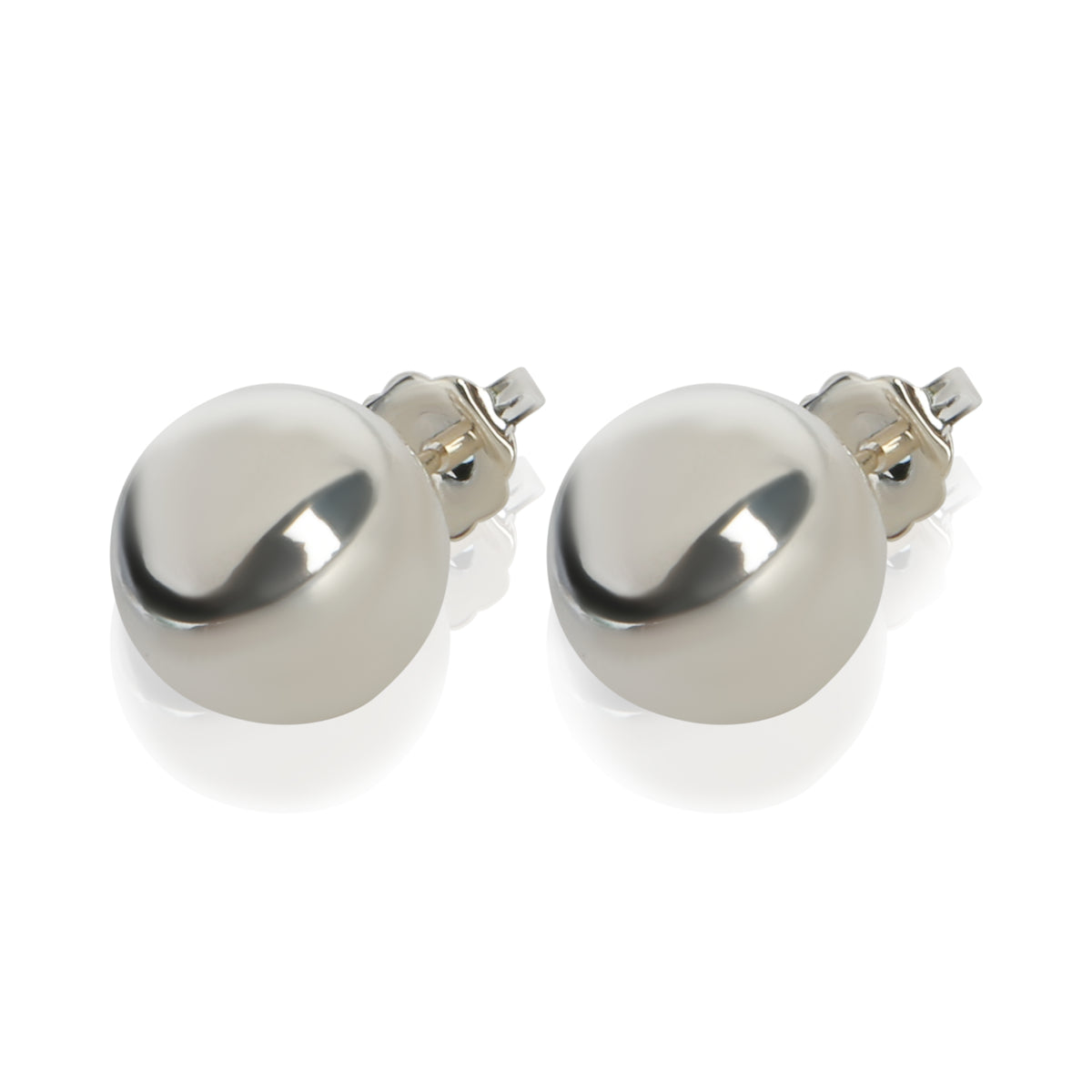 Tiffany & Co. Sterling Silver HardWear Ball Earrings fv