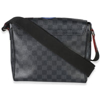 Louis Vuitton Damier Graphite Canvas Alps District PM Handbag 4