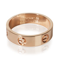 Cartier Rose Gold Love Ring fv