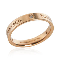 Tiffany & Co. Rose Gold Diamond T&Co. Band 4